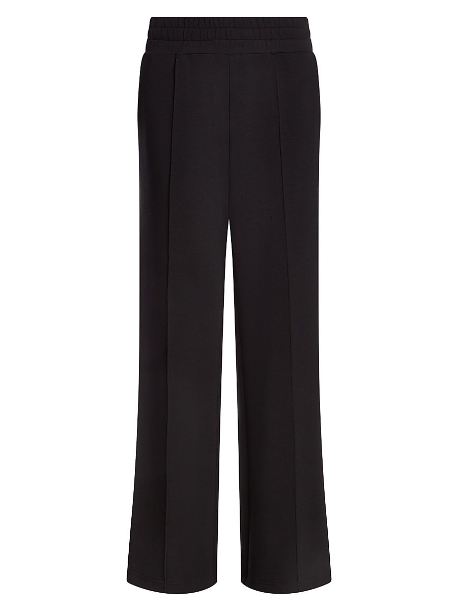 Women's The Wide Leg DoubleSoft Pants - Black - Size Medium