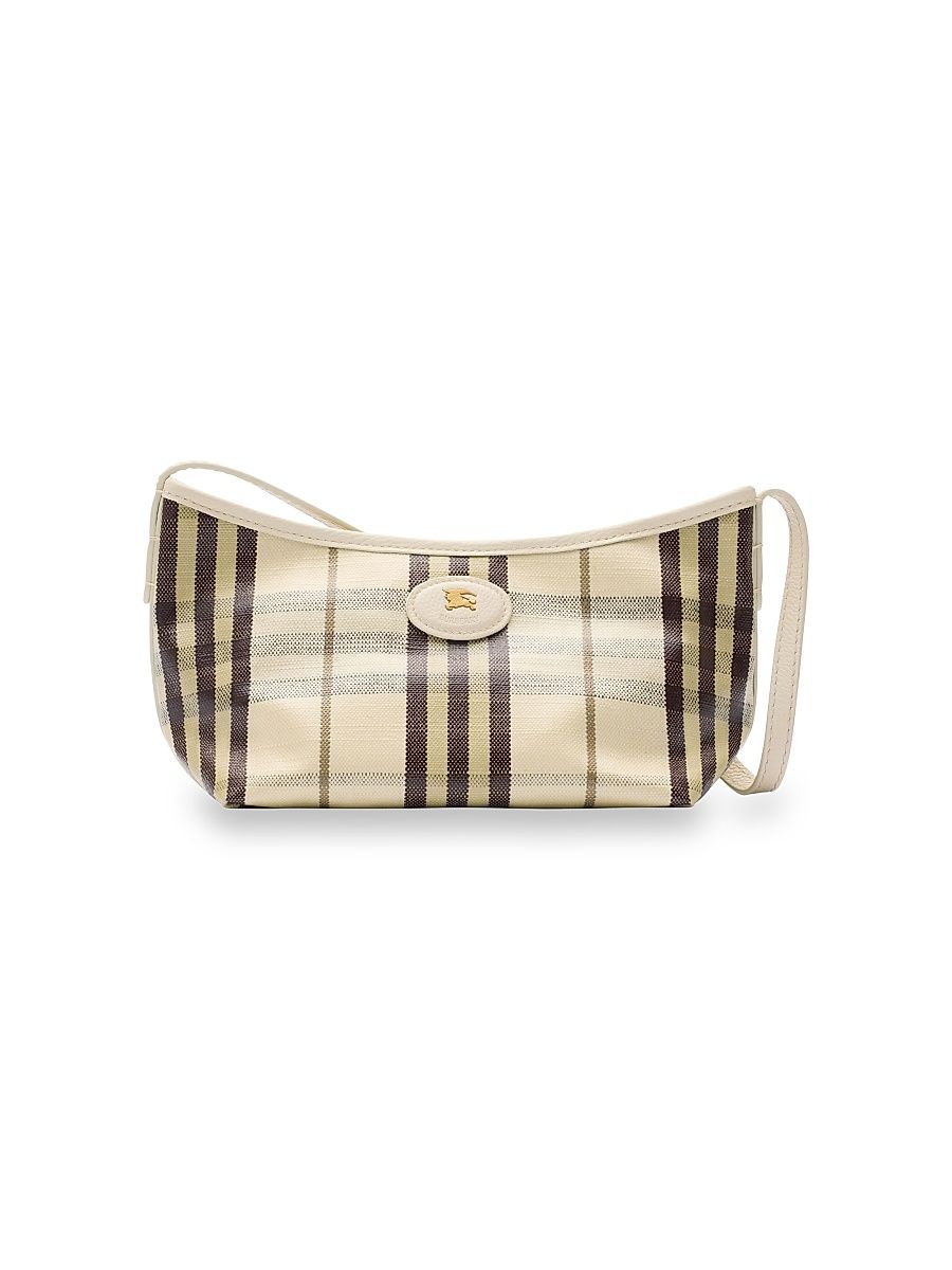 Women's Highlands Check Shoulder Bag - Light Beige