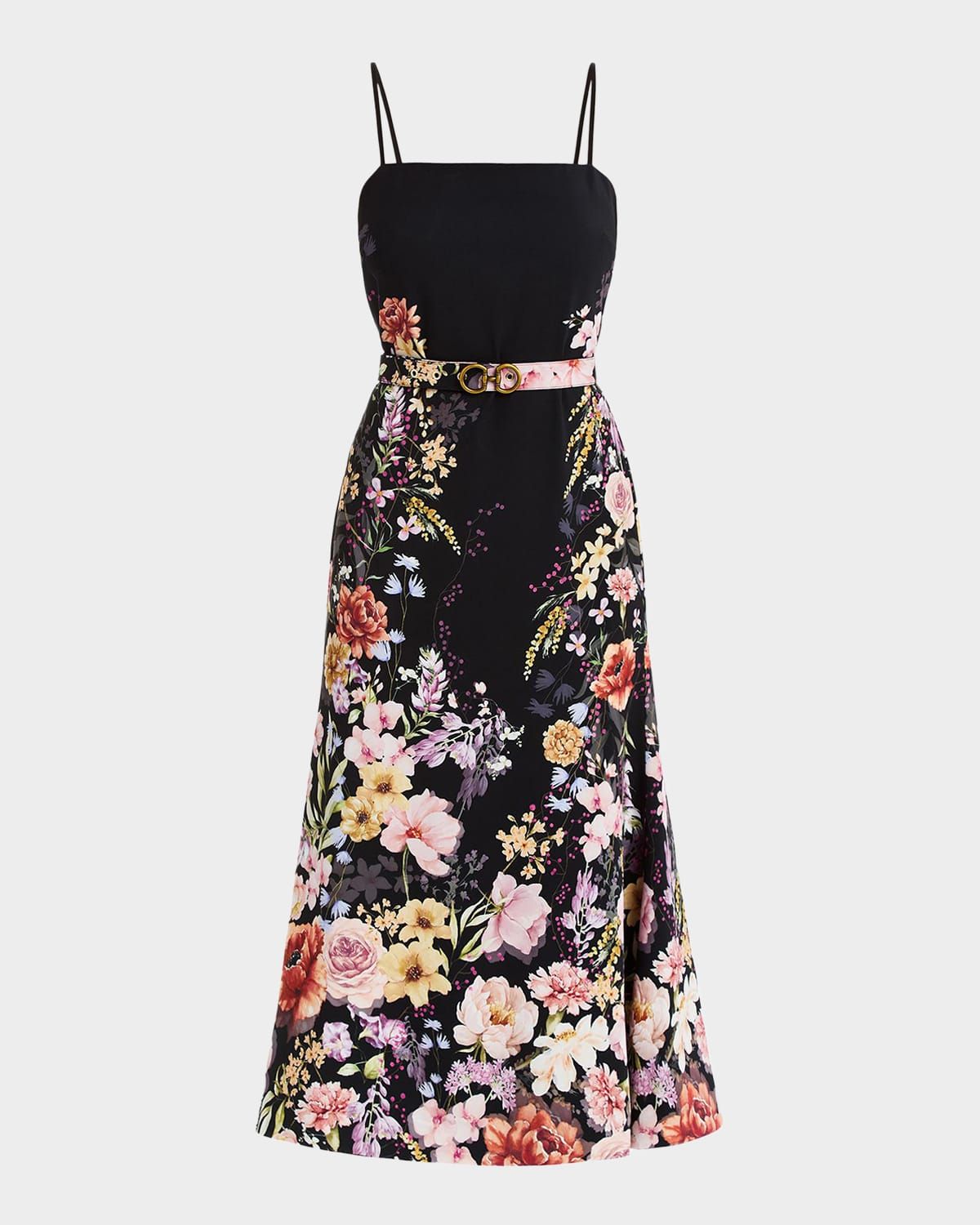 Tropez Reversible Belted Midi Dress