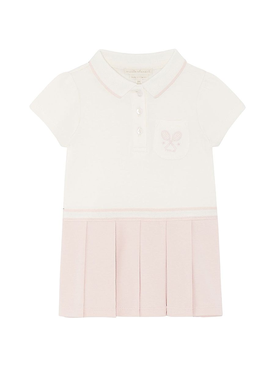 Baby Girl's Tennis Crissy Dress - Milky White - Size 18 Months