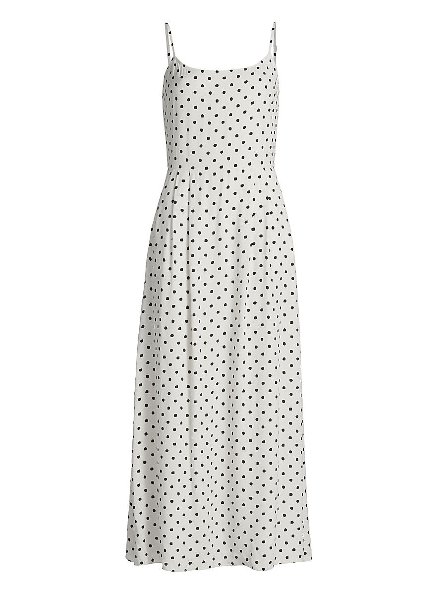 Women's Rove Ankle Dress - Ivory Dot - Size XL