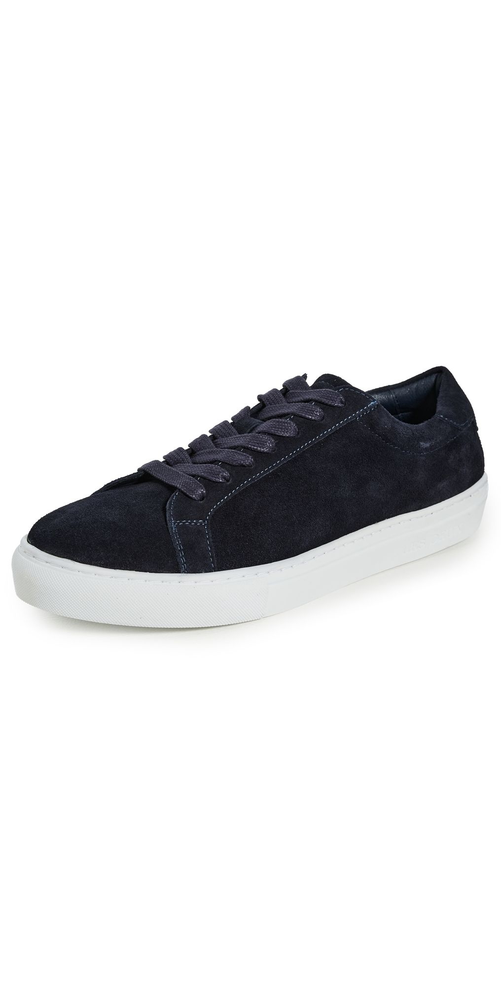 Les Deux Theodor Suede Sneakers Dark Navy 41