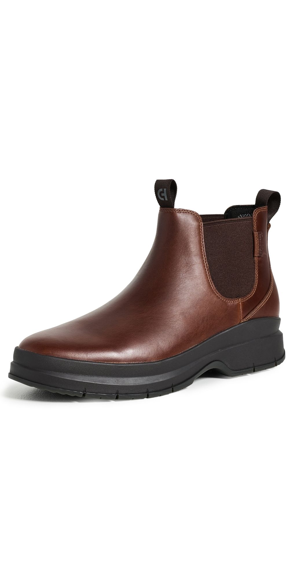 Cole Haan Windham Grand Chelsea Boots Ch Woodbury/Java Wp 10
