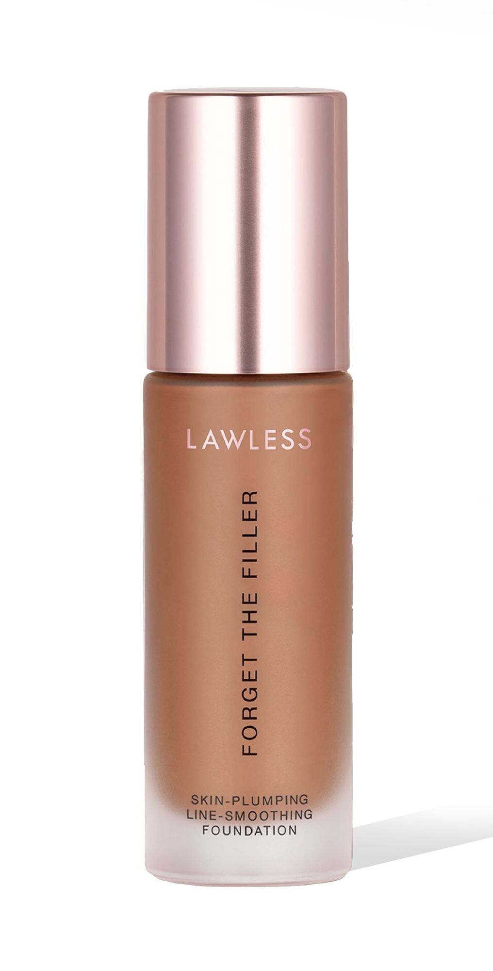LAWLESS Forget the Filler Foundation 23D - Deep with Neutral Warm Undertones 1.0 oz/30 mL