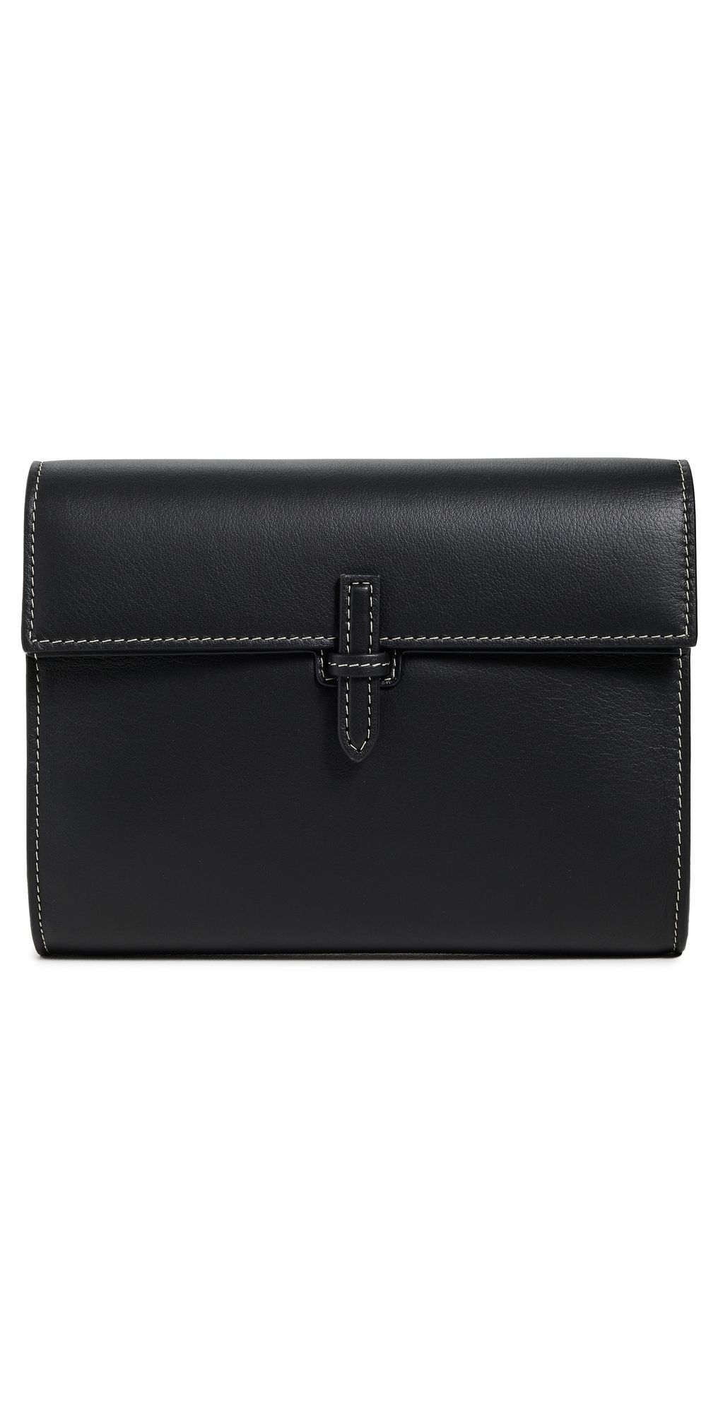 Hunting Season Small Soft Clutch in Nappa Black One Size