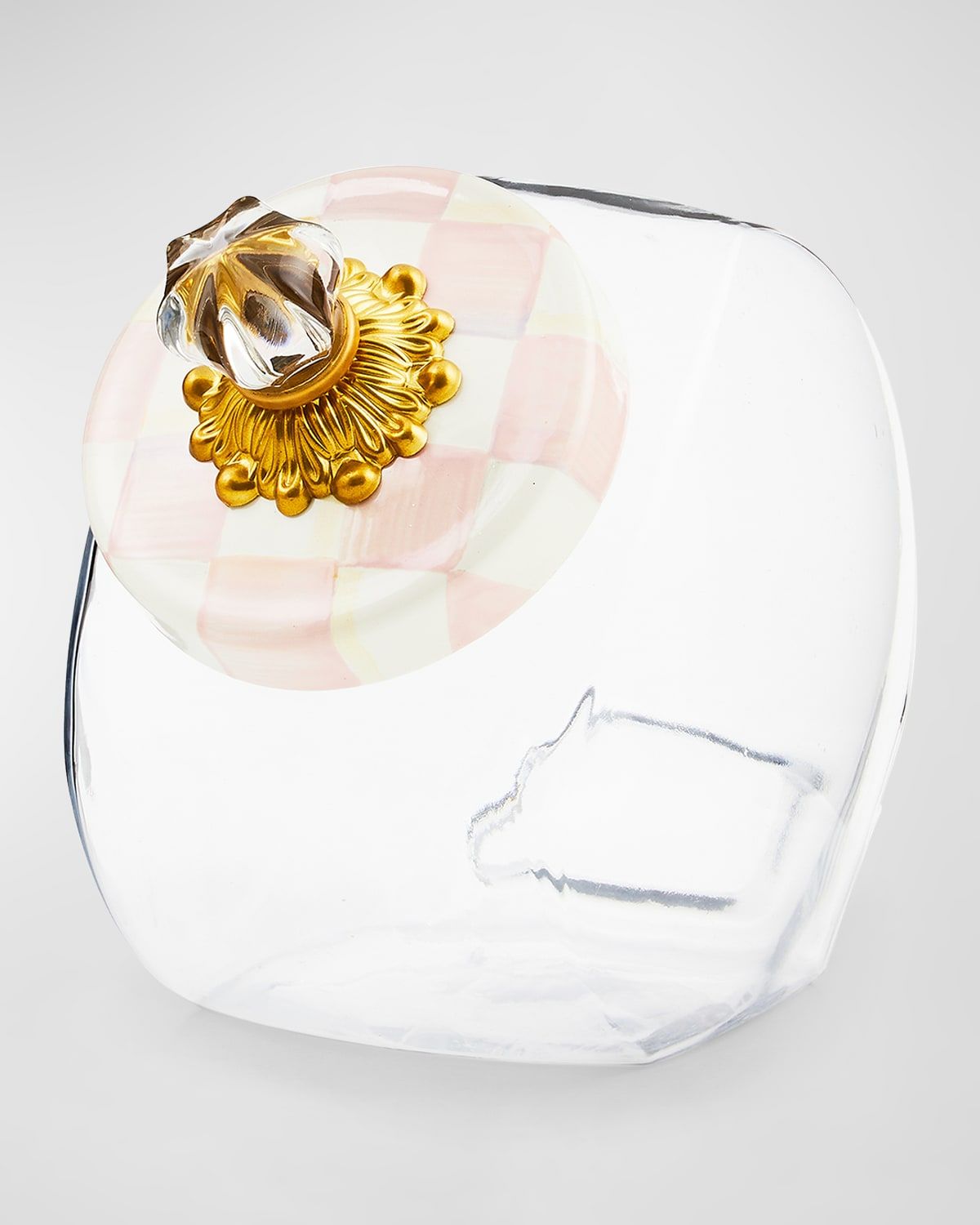 Sweets Jar with Rosy Check Lid