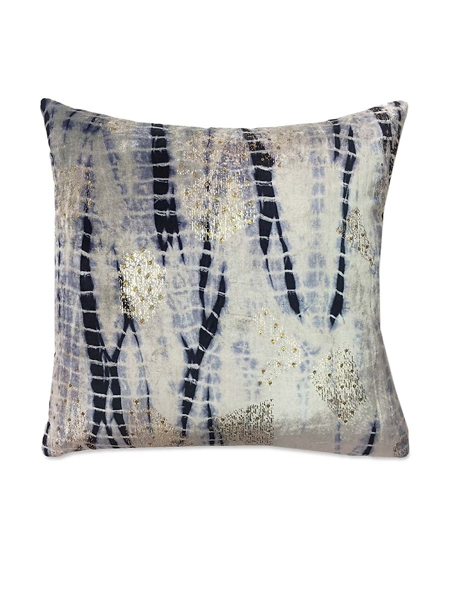 Metallic & Tie Dye Pillow