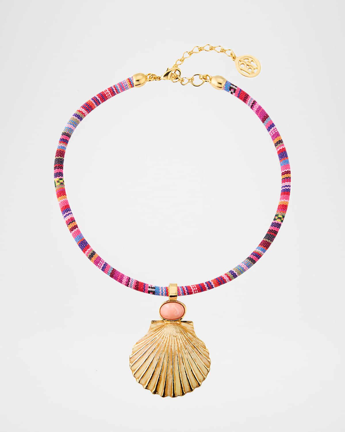 Gabriela Enamel Shell Necklace