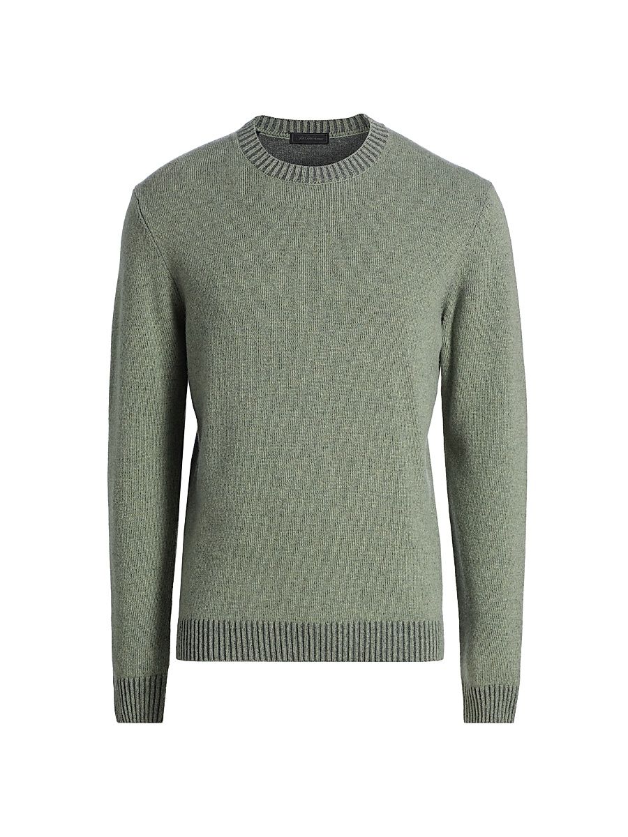 Men's COLLECTION Vanise Crewneck Sweater - Sage - Size XXL