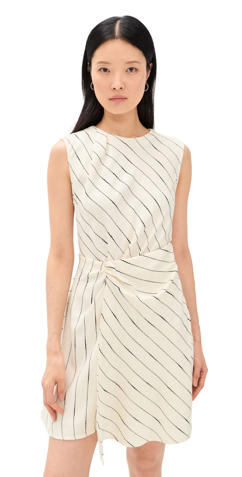 En Saison Rebekah Mini Dress Ivory Black M