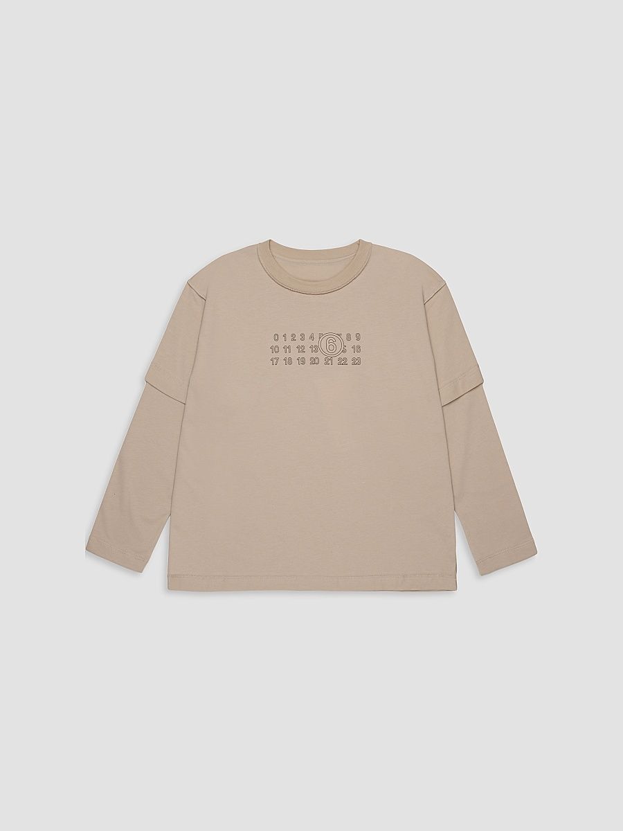 Little Kid's & Kid's Layered Long-Sleeve T-Shirt - Avana - Size 8
