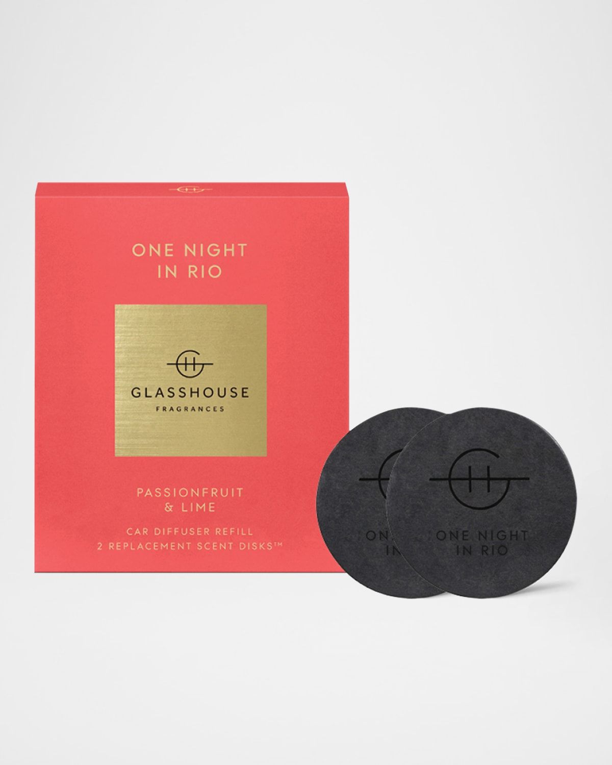 One Night in Rio Car Diffuser Replacement Scent Disks, Set of 2