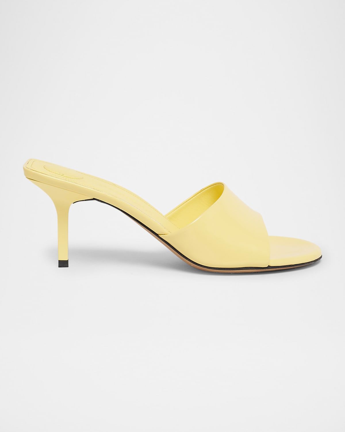 Les Mules Cubisto Leather Sandals