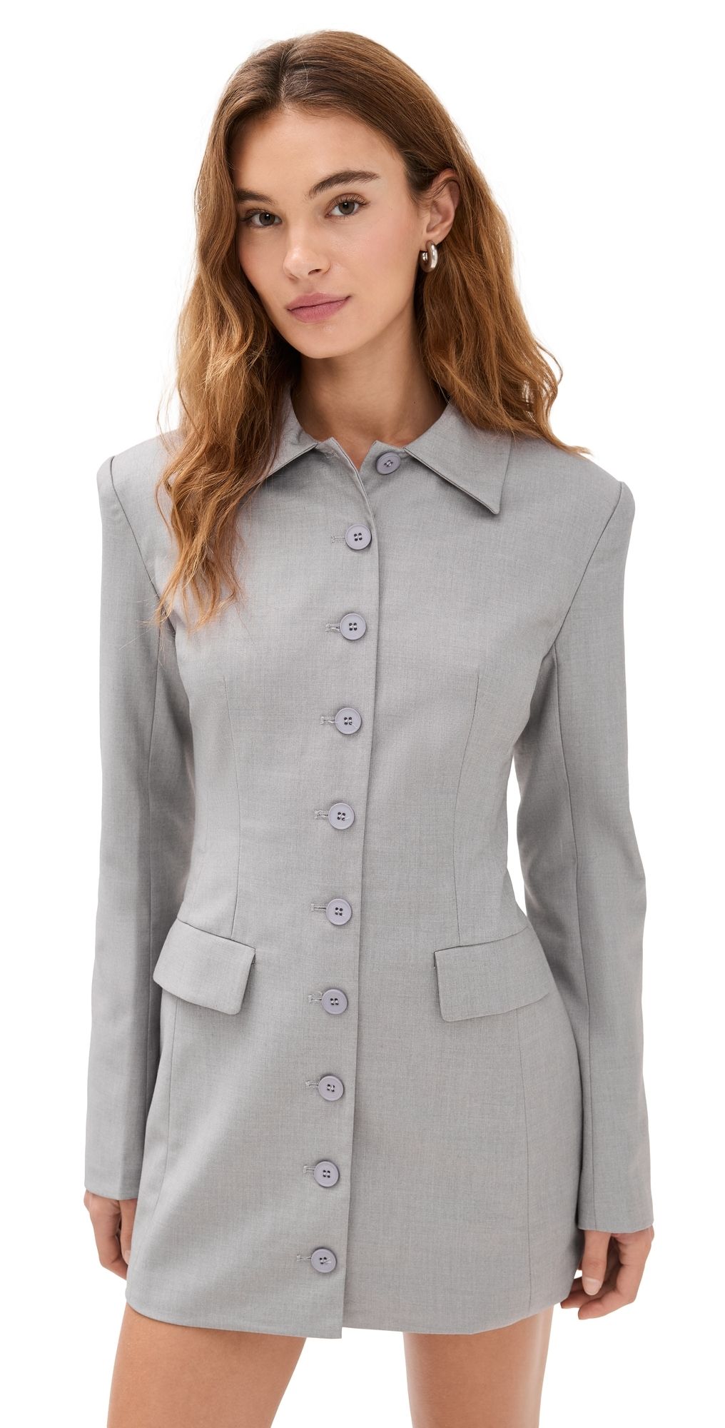 Lioness Cheri Mini Dress Grey L