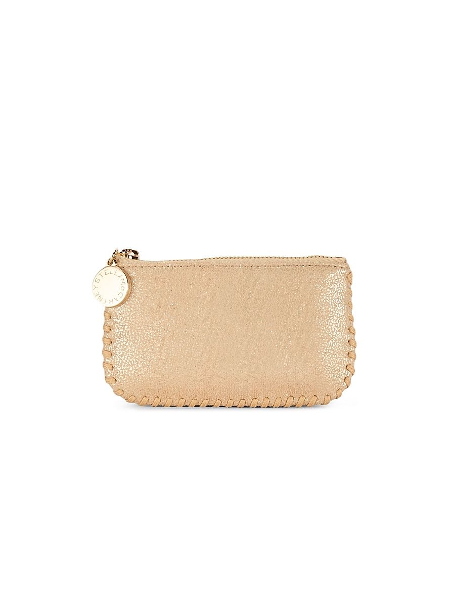 Women's Falabella Key Pouch - Gold