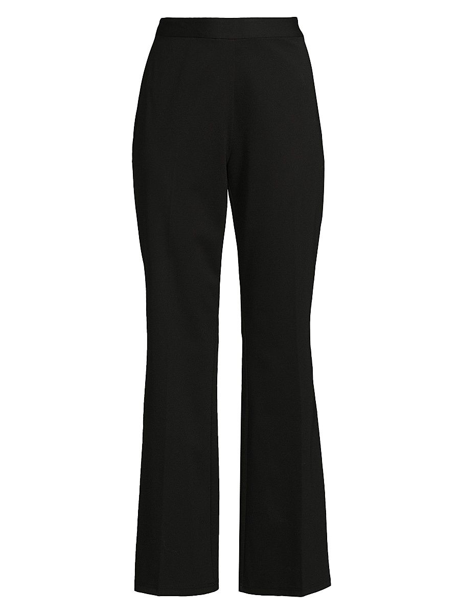 Women's The Burst Stretch Flared Pants - Black - Size Medium