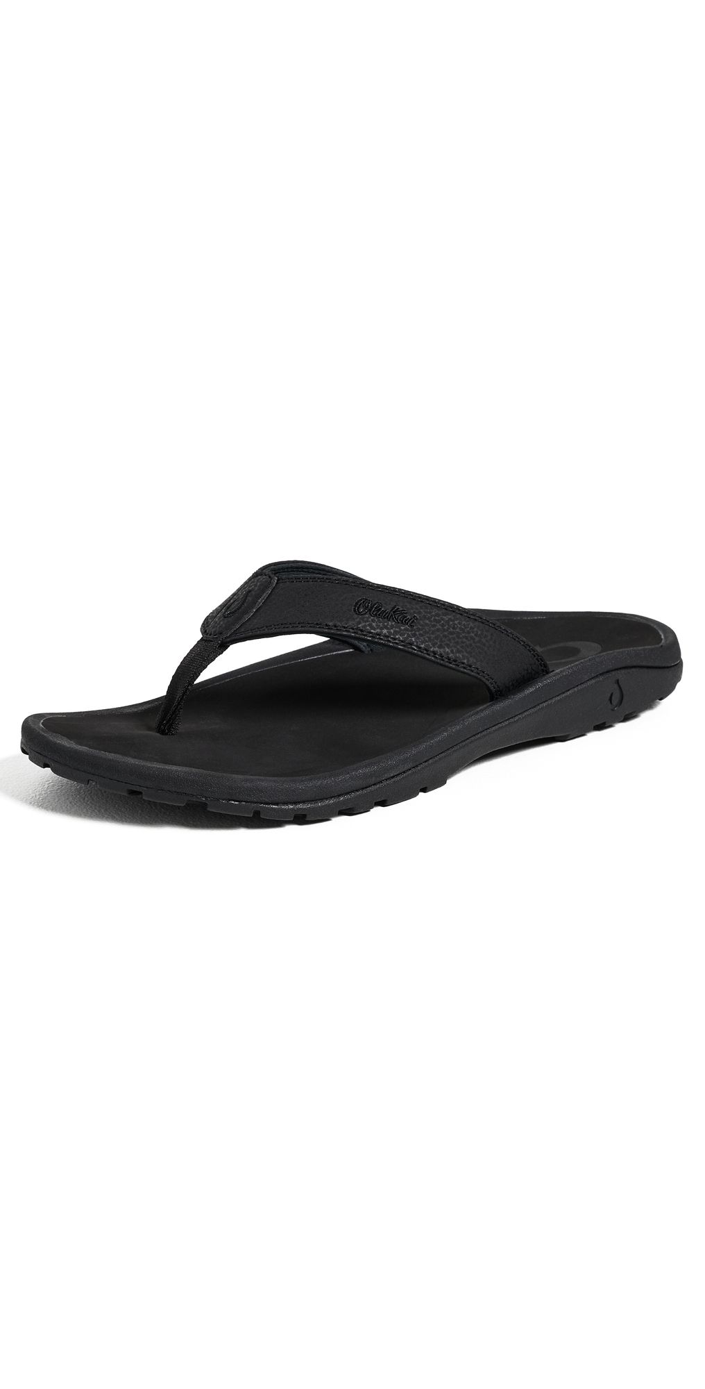 OluKai Ohana Sandals Black/Black 13