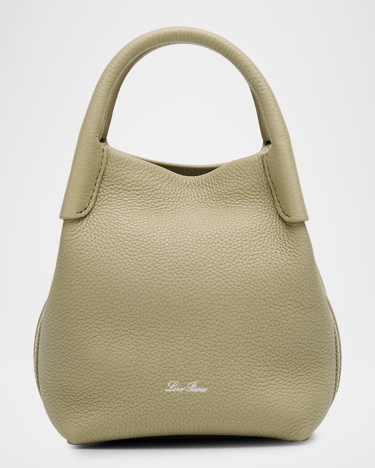 Bale Micro Grain Leather Crossbody Bag