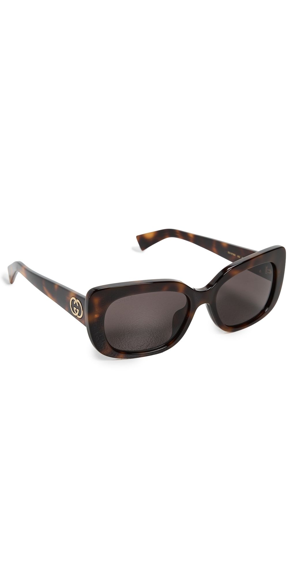 Gucci GG1979SK Sunglasses Havana-Havana-Grey One Size