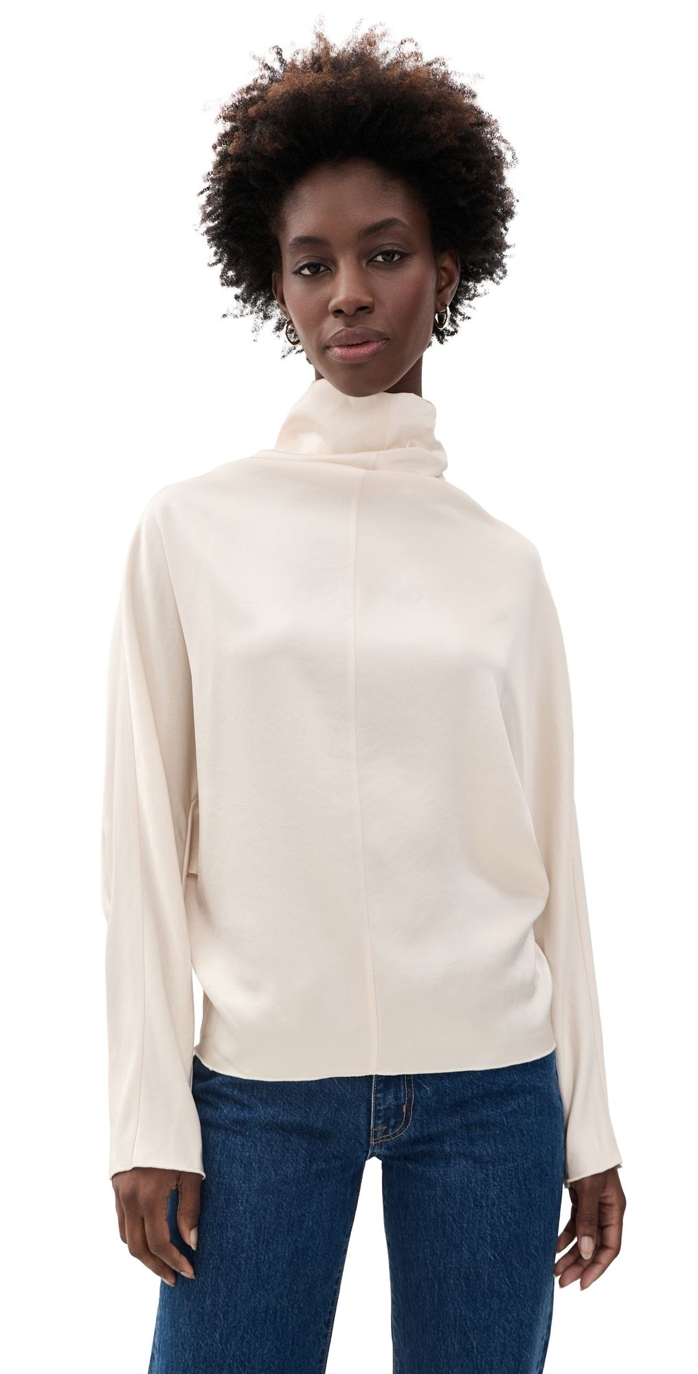 Citizens of Humanity Ilaria Draped Top Cream M