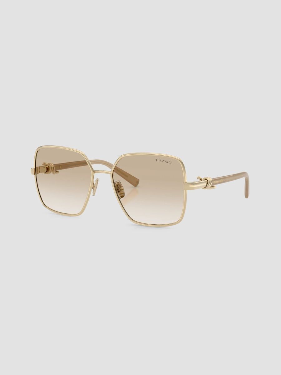 Tiffany & Co. Women's 56MM Square Sunglasses - Gold