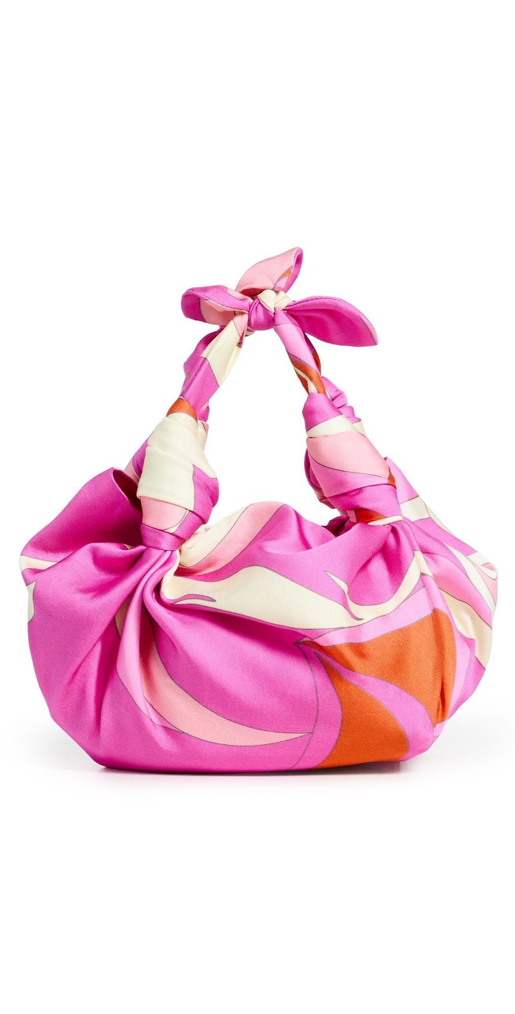 NLA Collection Pink Swirl Knot Bag Pink Swirl One Size