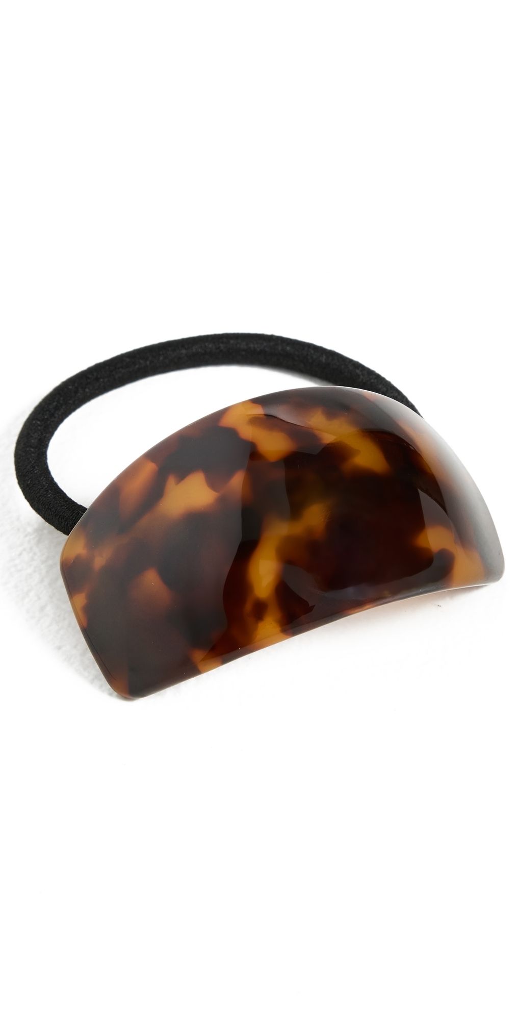 Lele Sadoughi Genie Acetate Hair Tie Tortoise One Size