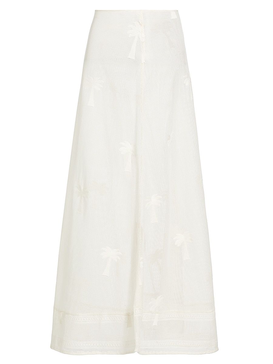 Women's Fair Winds Cover-Up Maxi Skirt - Ecru - Size 6