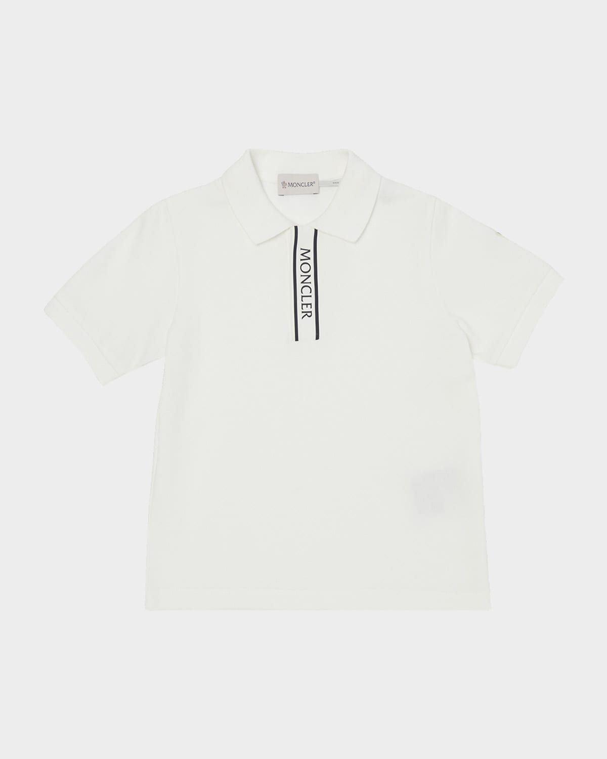 Boy & apos;s Logo-Print Polo Shirt, Size 8-10