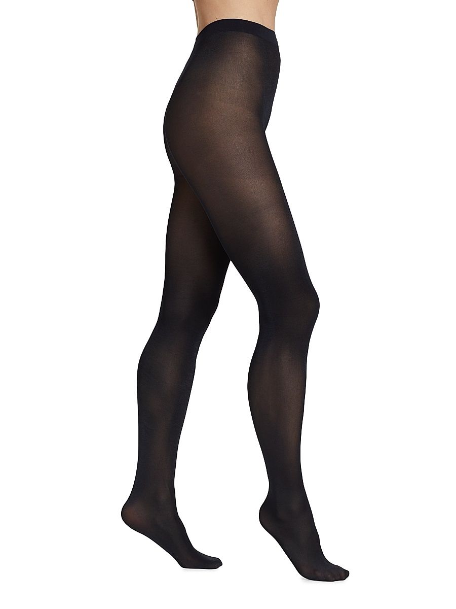 Women's Satin Opaque 50 Tights - Admiral - Size XL