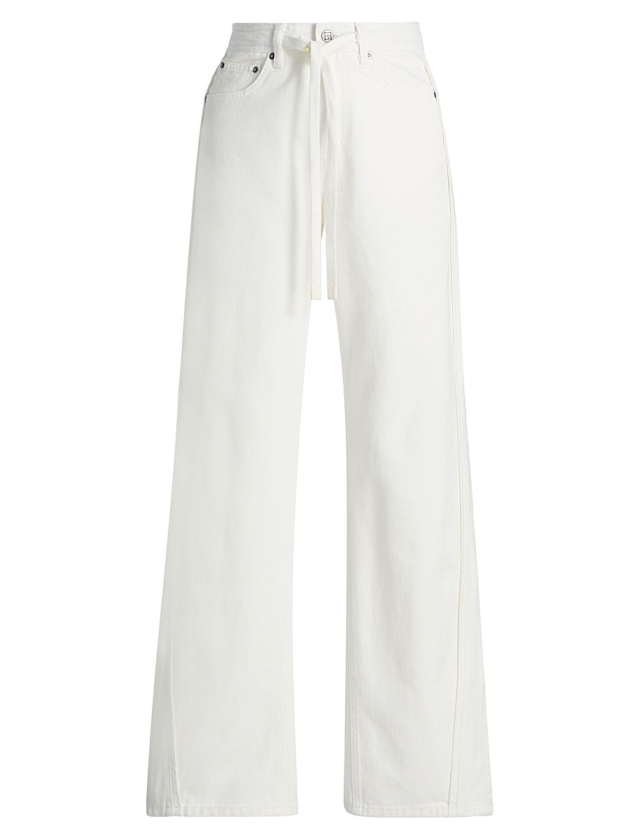 Women's Future Memory Low Rider Trak Jeans - White - Size 32