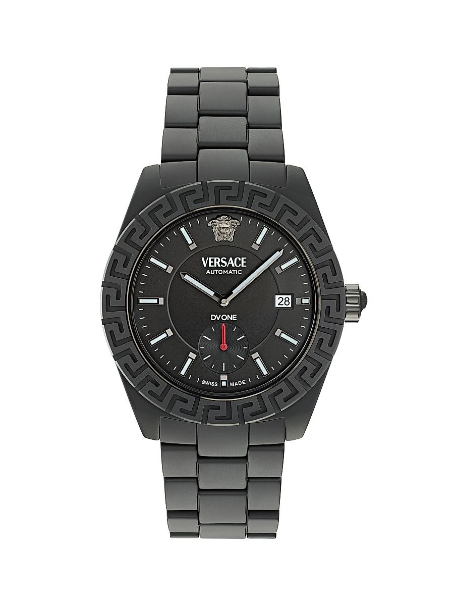Men's 43MM DV 1 Ceramic Watch - Black Ceramic
