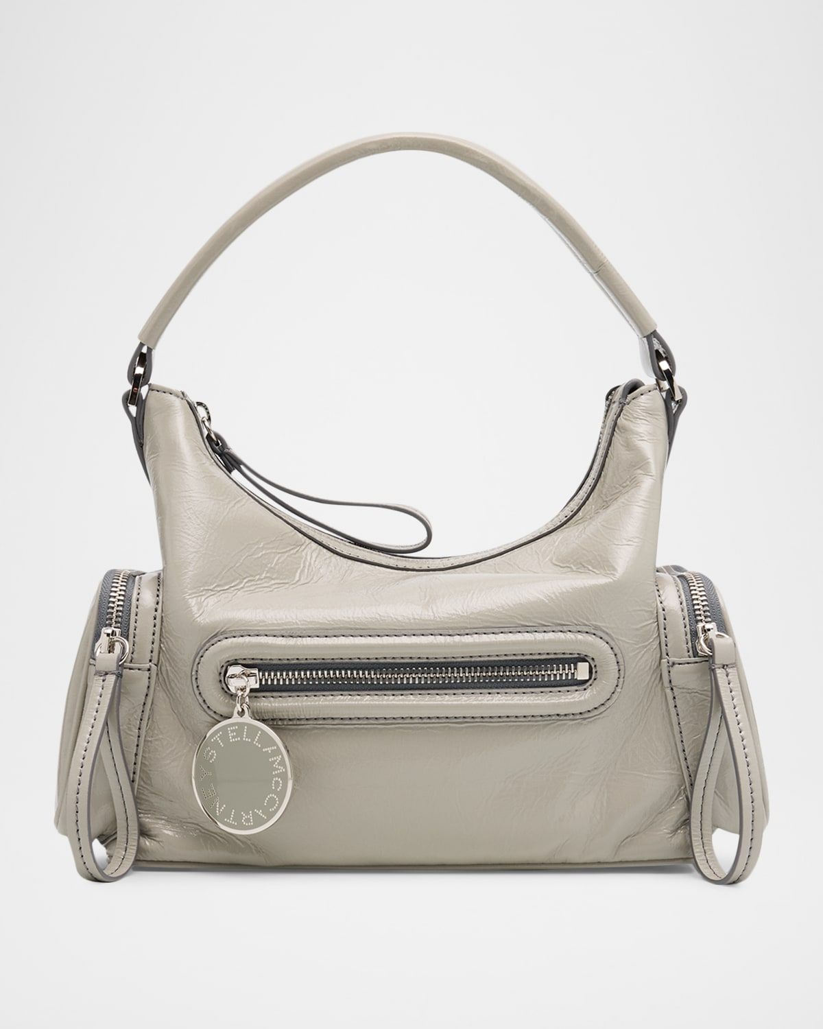 Dartmoor Small Patent Vegan Leather Shoulder Bag