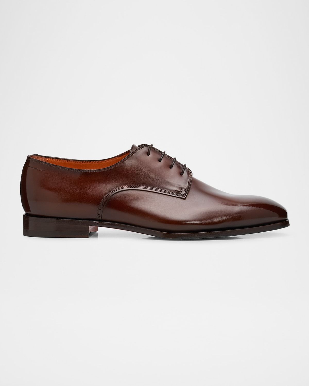 Men & apos;s Leather Derby Shoes