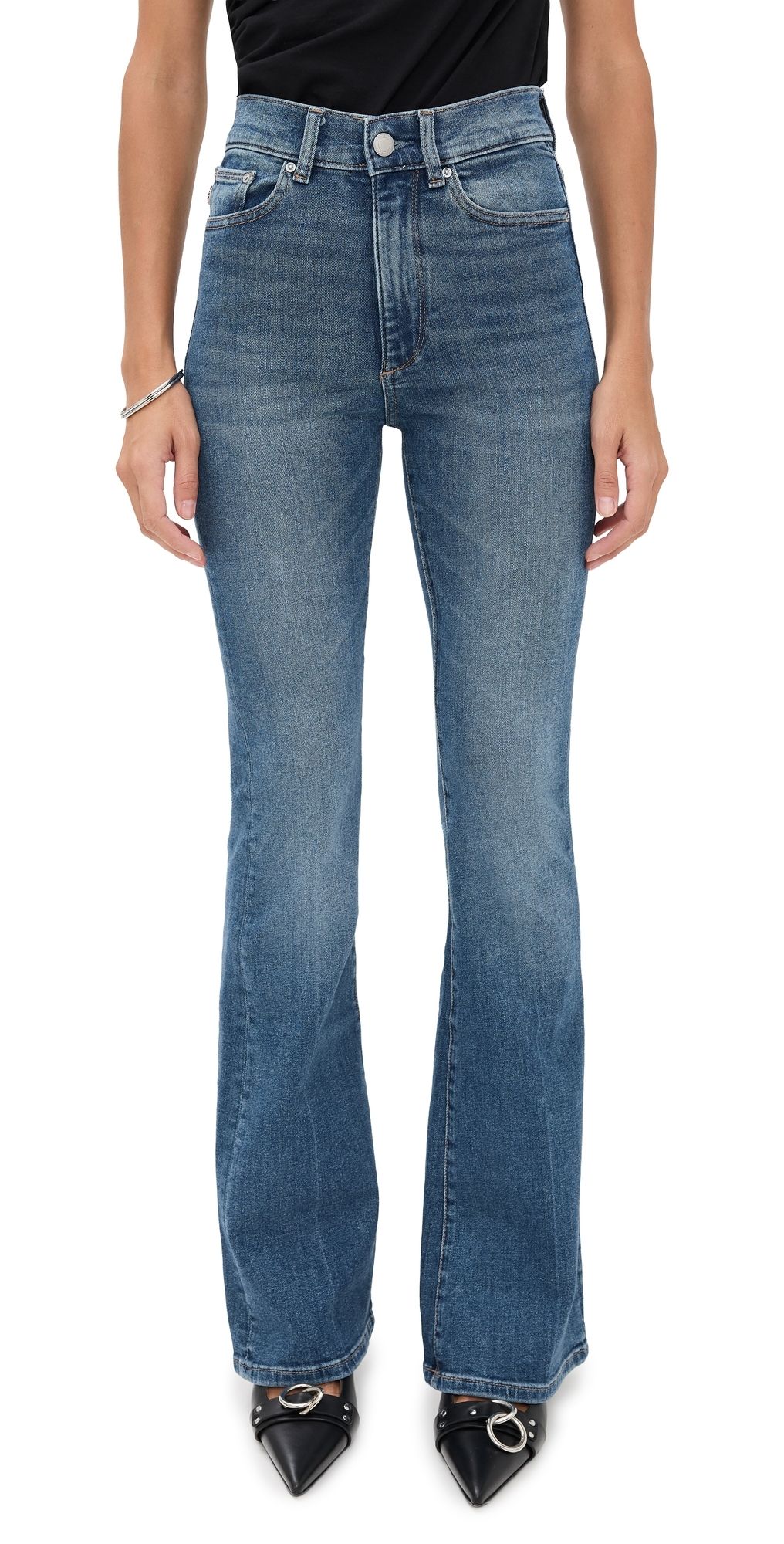 DL1961 Bridget Bootcut High Rise Instasculpt Jeans Oceanside (Ultimate) 27