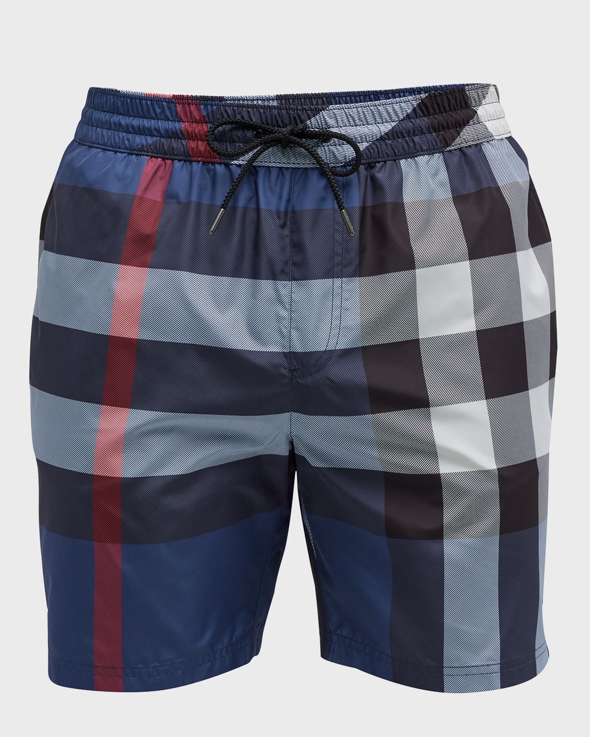 Men & apos;s Guildes Signature Check Swim Trunks