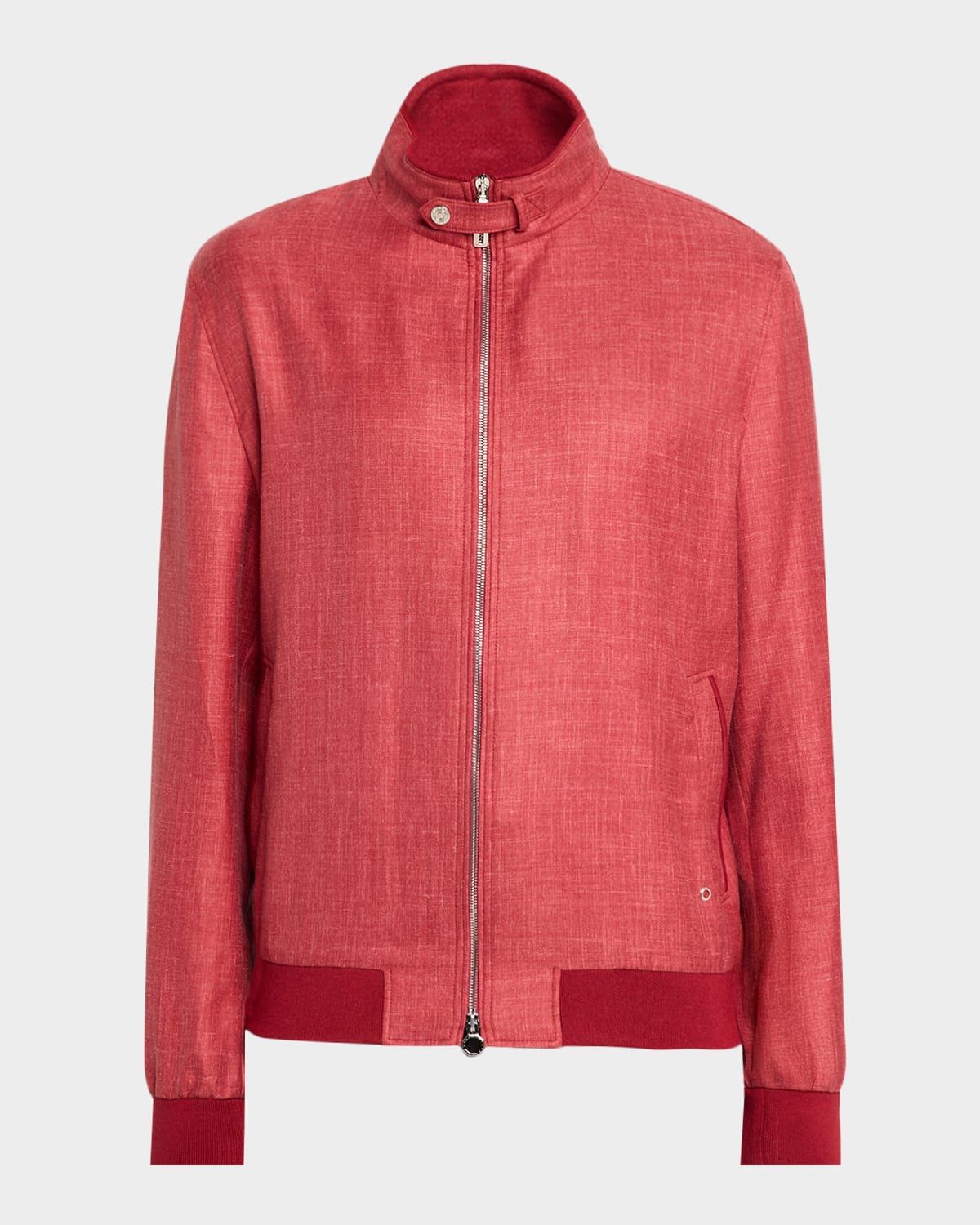 Men & apos;s Textured Linen-Blend Jacket