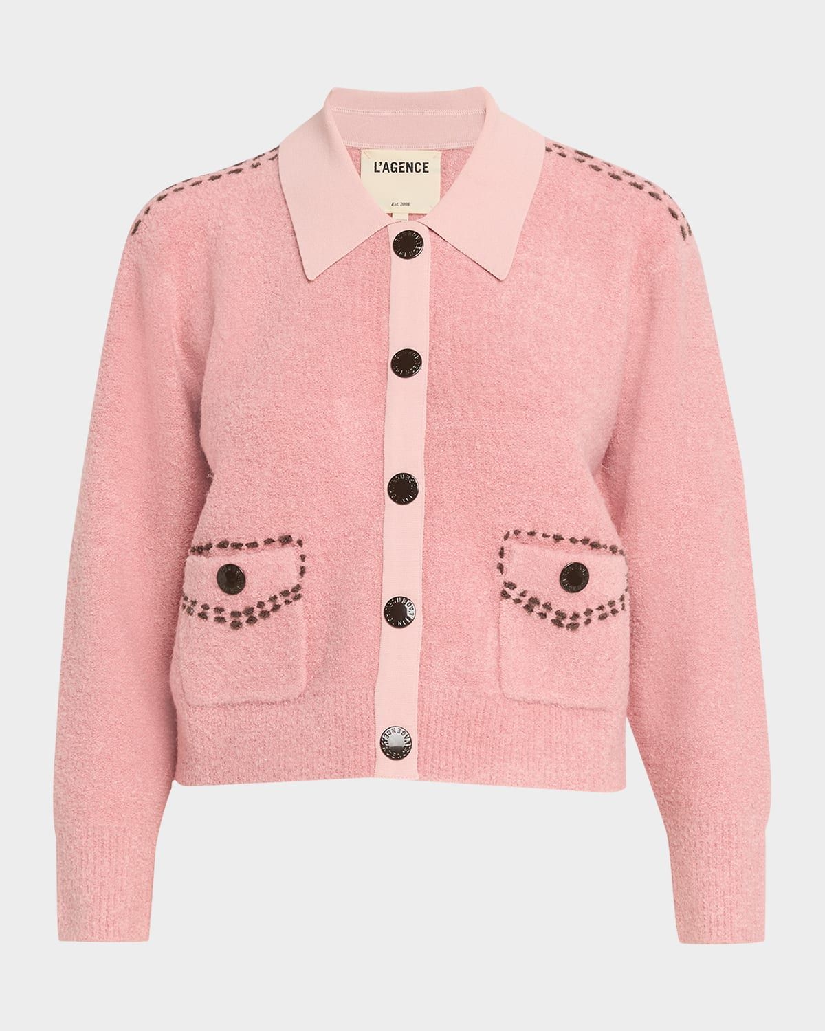 Poetry Stitch Boucle Cardigan