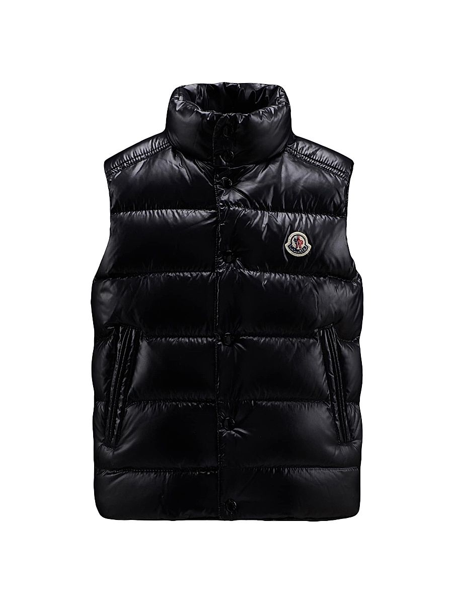 Little Boy's & Boy's Tibb Nylon Down Vest - Black - Size 12