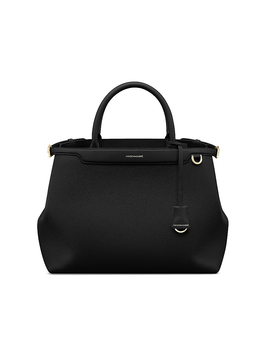 Women's The Large Palais Top Handle Bag - Black Caviar