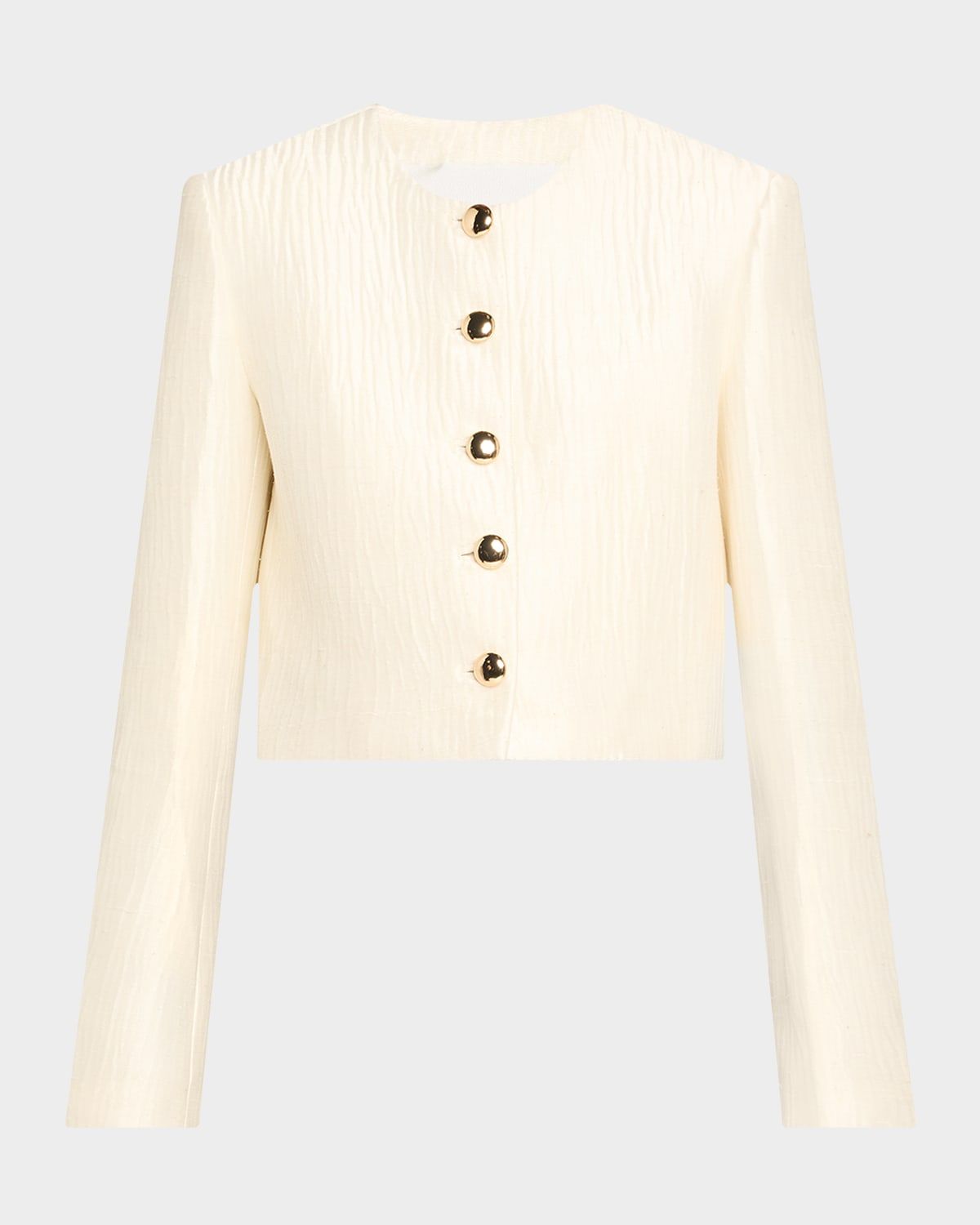 The Ryder Crewneck Single-Breasted Jacket