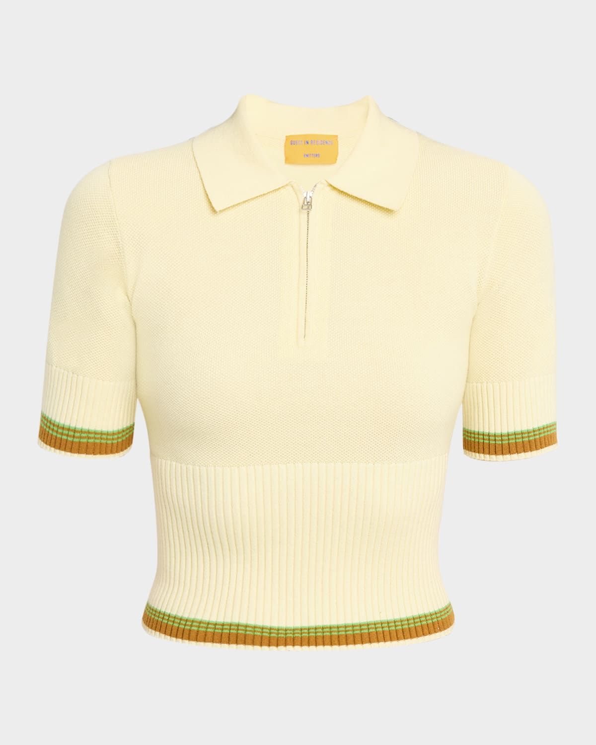 Marcella Cotton-Cashmere Polo