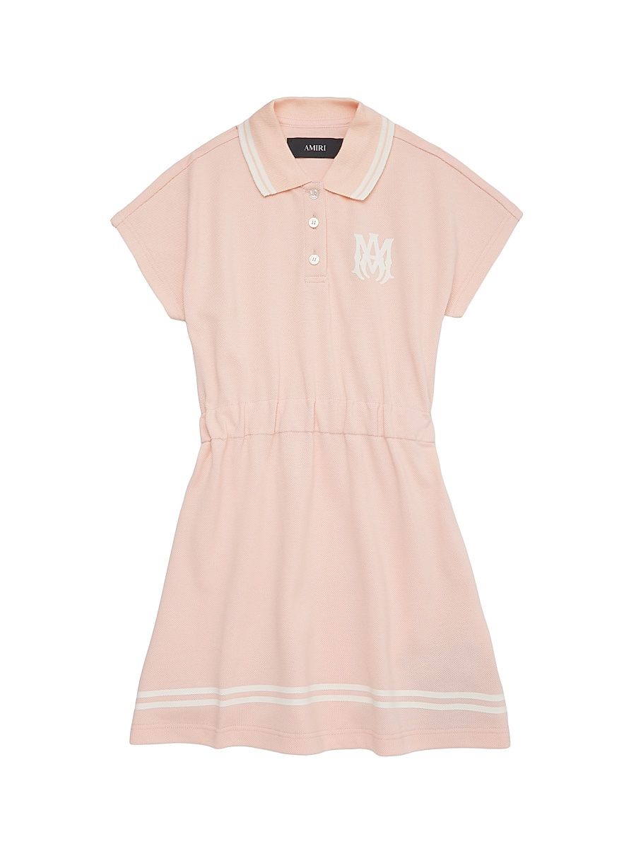 Little Girl's & Girl's MA Polo Shirtdress - Evening Sand - Size 4