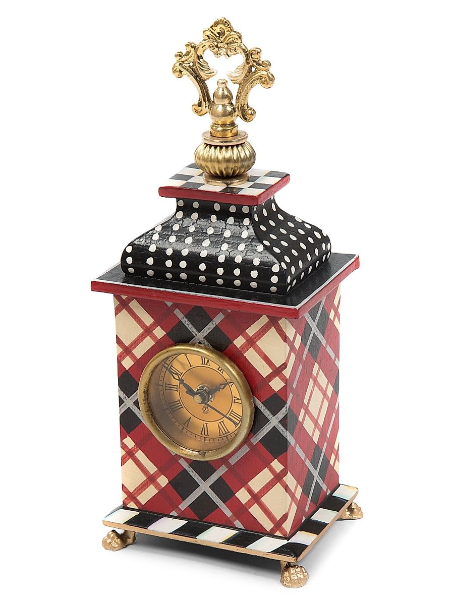 Marylebone Wood & Brass Carriage Clock