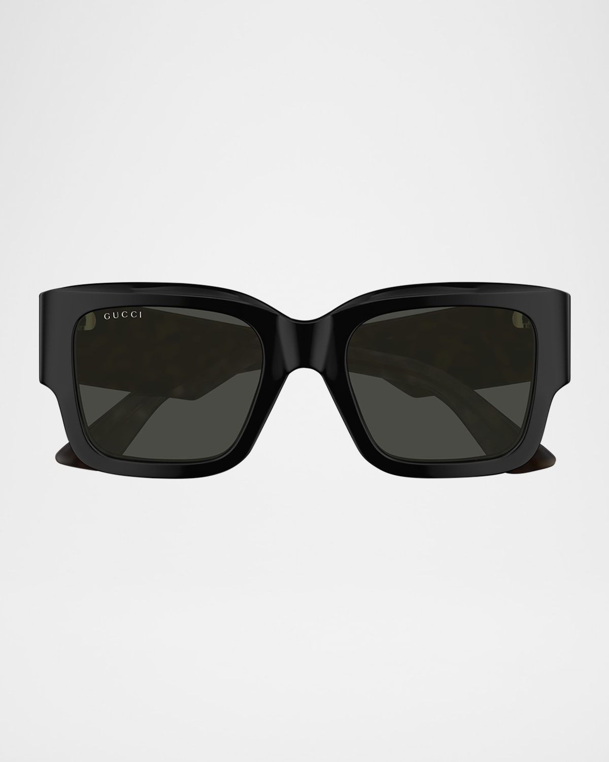 Oversized Rectangle Acetate Sunglasses