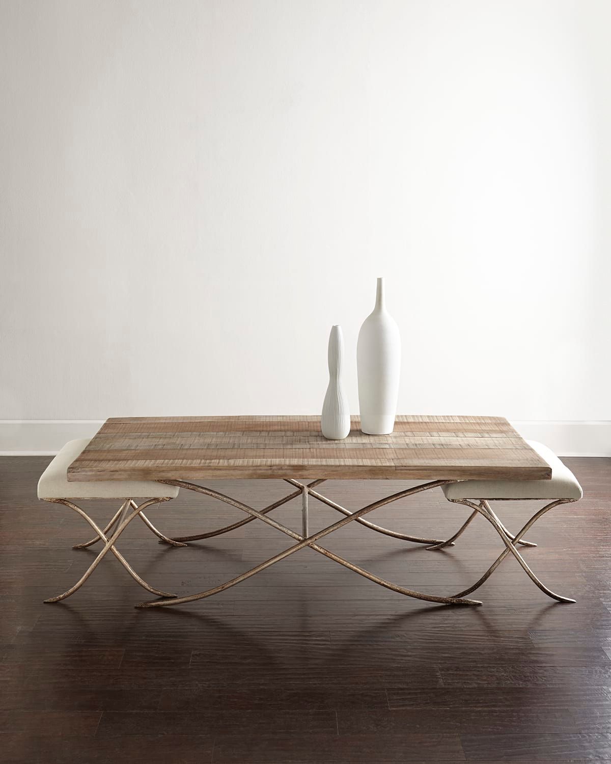 Kye Coffee Table with Two Stools