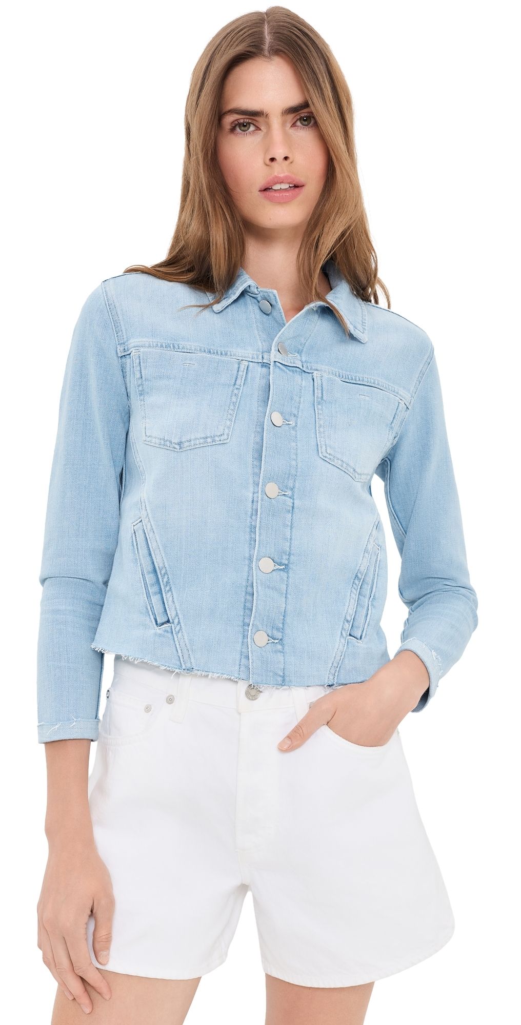 L'AGENCE Janelle Slim Raw Jacket Bayridge S