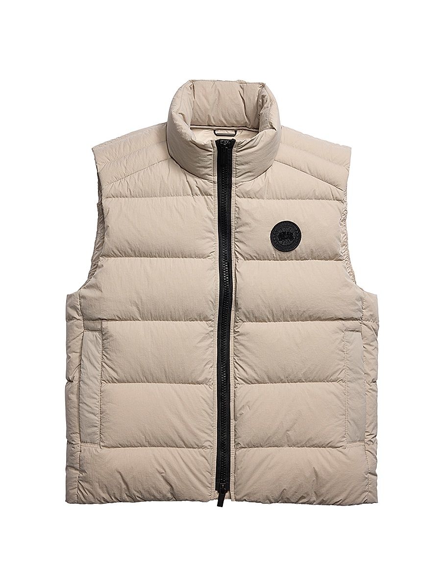 Men's Crofton Packable Down Vest - Limestone - Size Small
