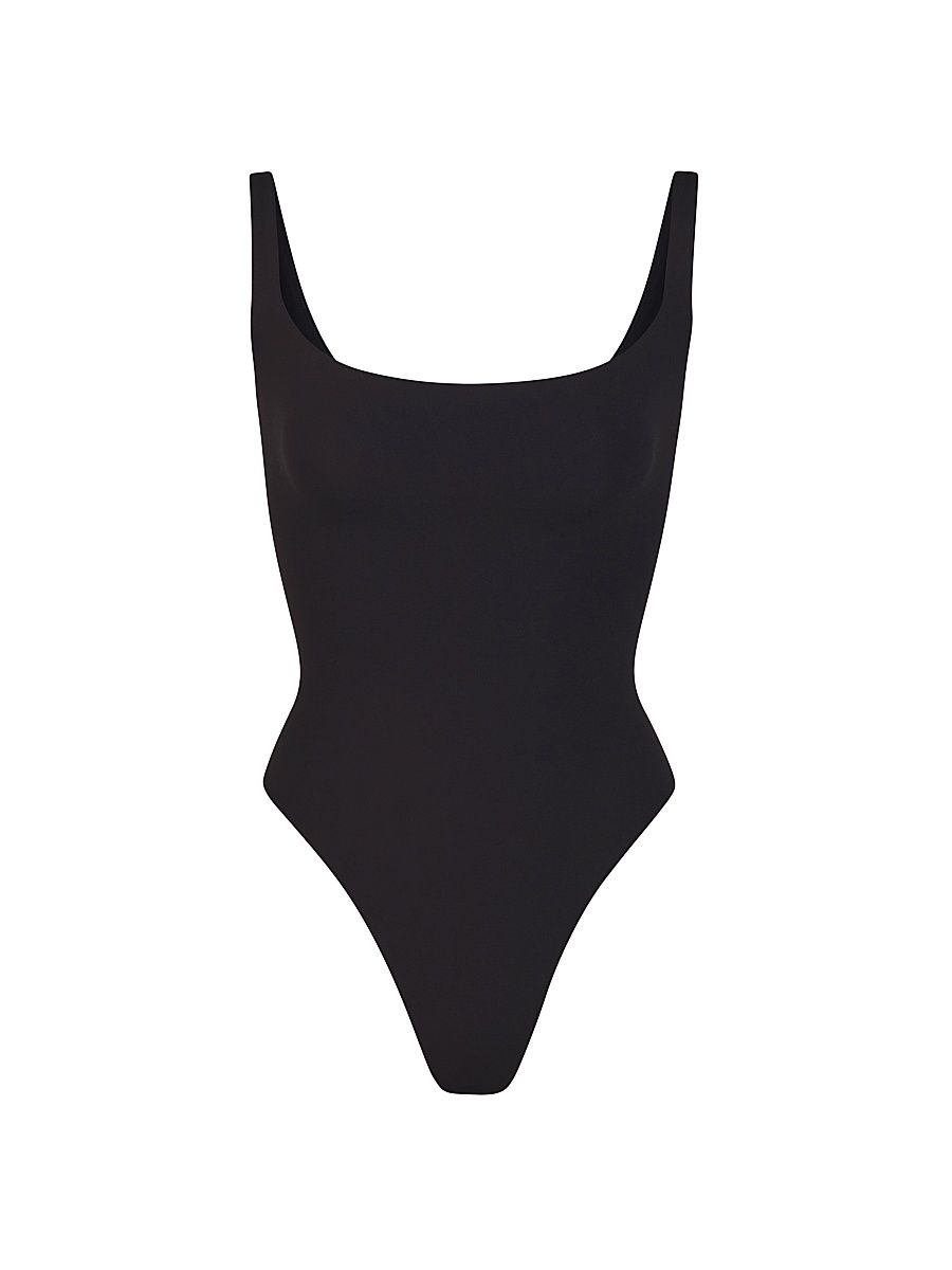 Women's Fits Everybody Square-Neck Bodysuit - Onyx - Size Small