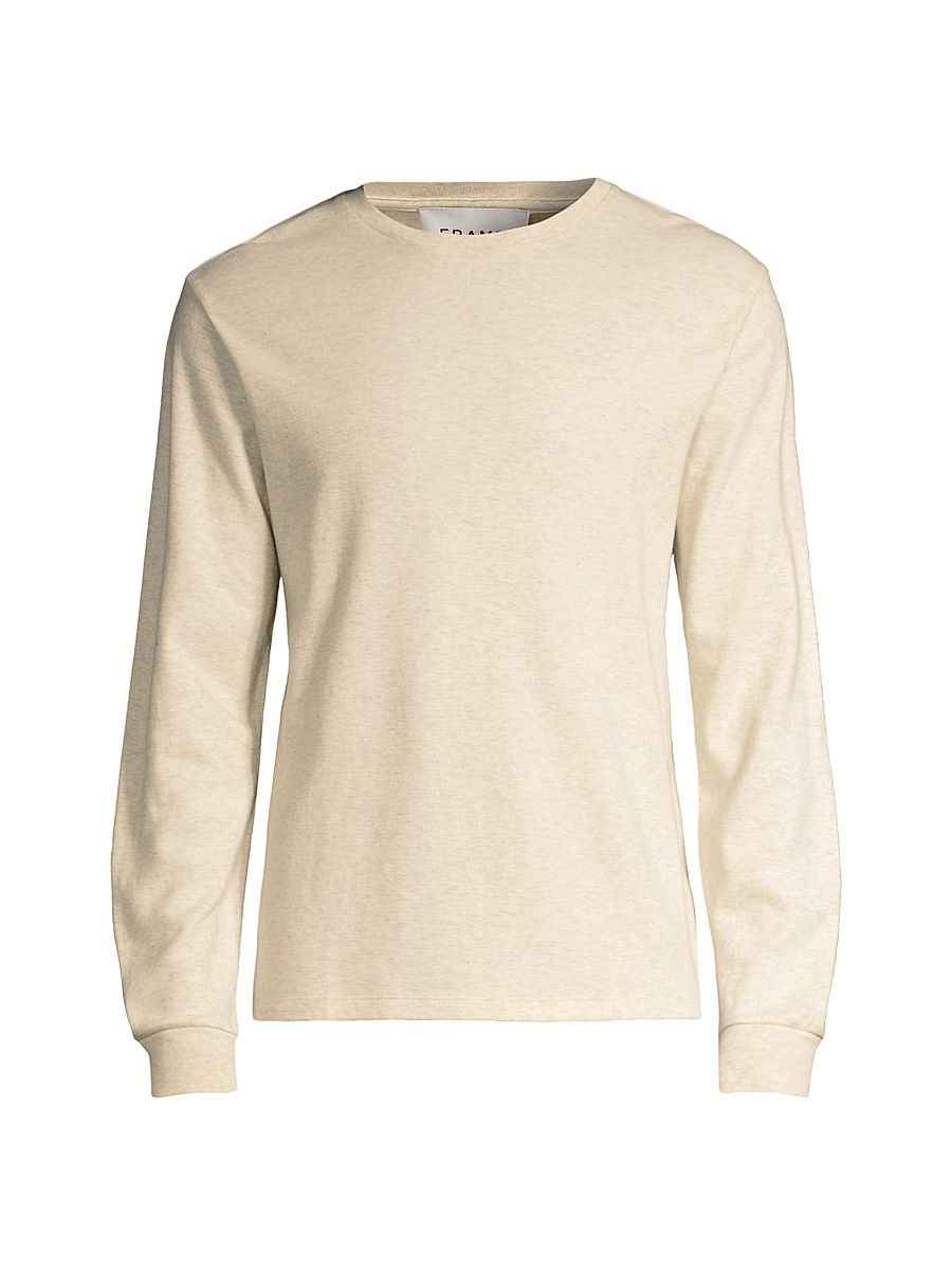 Men's Duo Fold Crewneck Sweatshirt - Oatmeal - Size XXL
